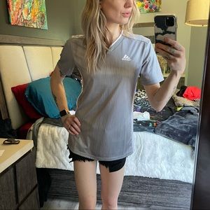 Adidas Tiro 19 Jersey Light Grey Women's Small